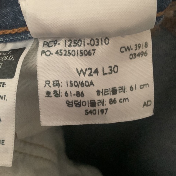 Levi’s 501 Original Straight Button Fly Distressed - Picture 7 of 9